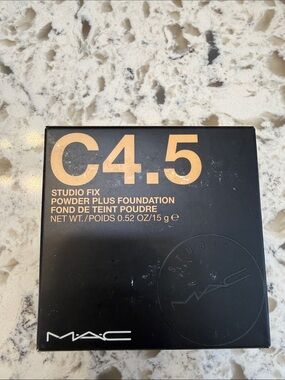 Rare but gold OG formula MAC Studio Fix Powder Plus Foundation C4.5 -